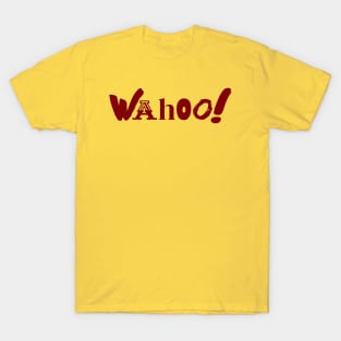 Wahoo (Red Print) T-Shirt